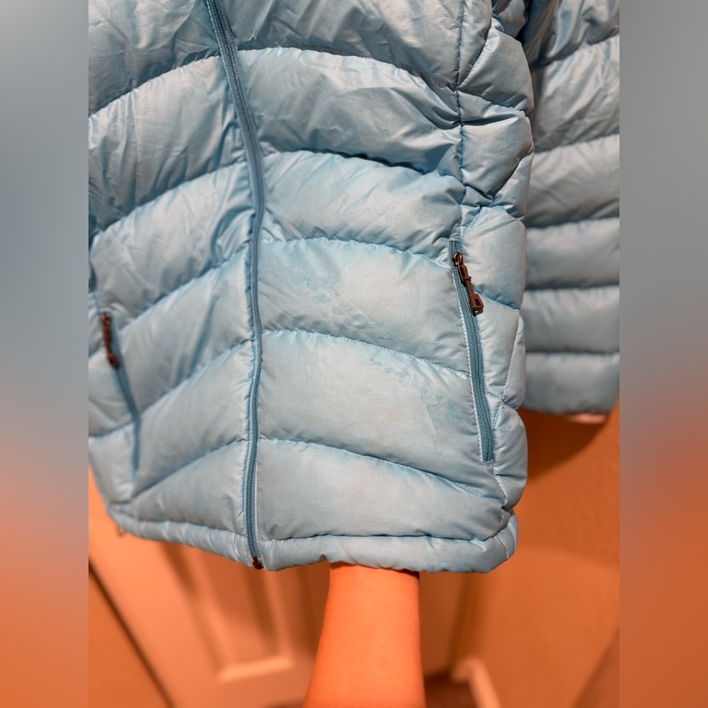 Patagonia Hi-Loft Down Filled Puffer Jacket Blue , size M - Picture 6 of 11
